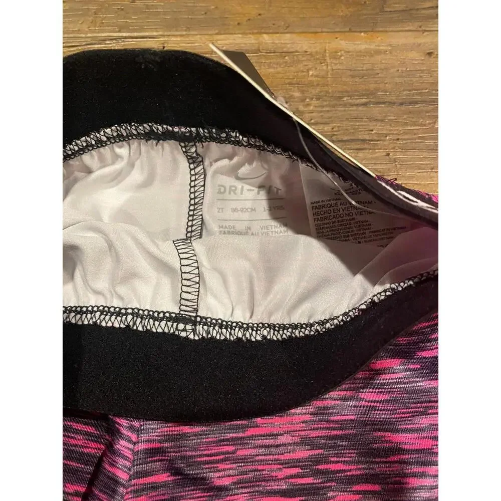 Nike Lot of 2 Pants and Shorts Toddler Girls NWT Sz 2T/24m - Picture 6 of 6